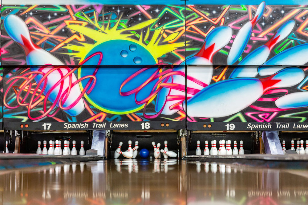 bowling lanes