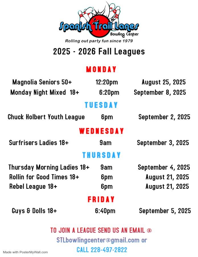 fall leagues